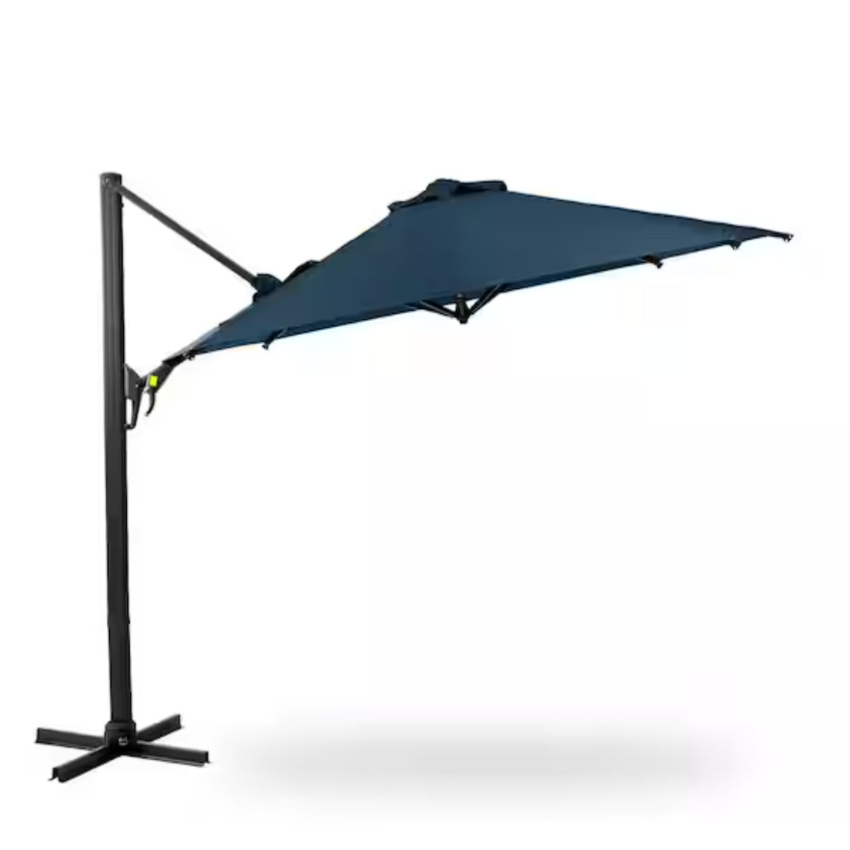 10 ft Blue Cantilever Patio Umbrella with Tilt