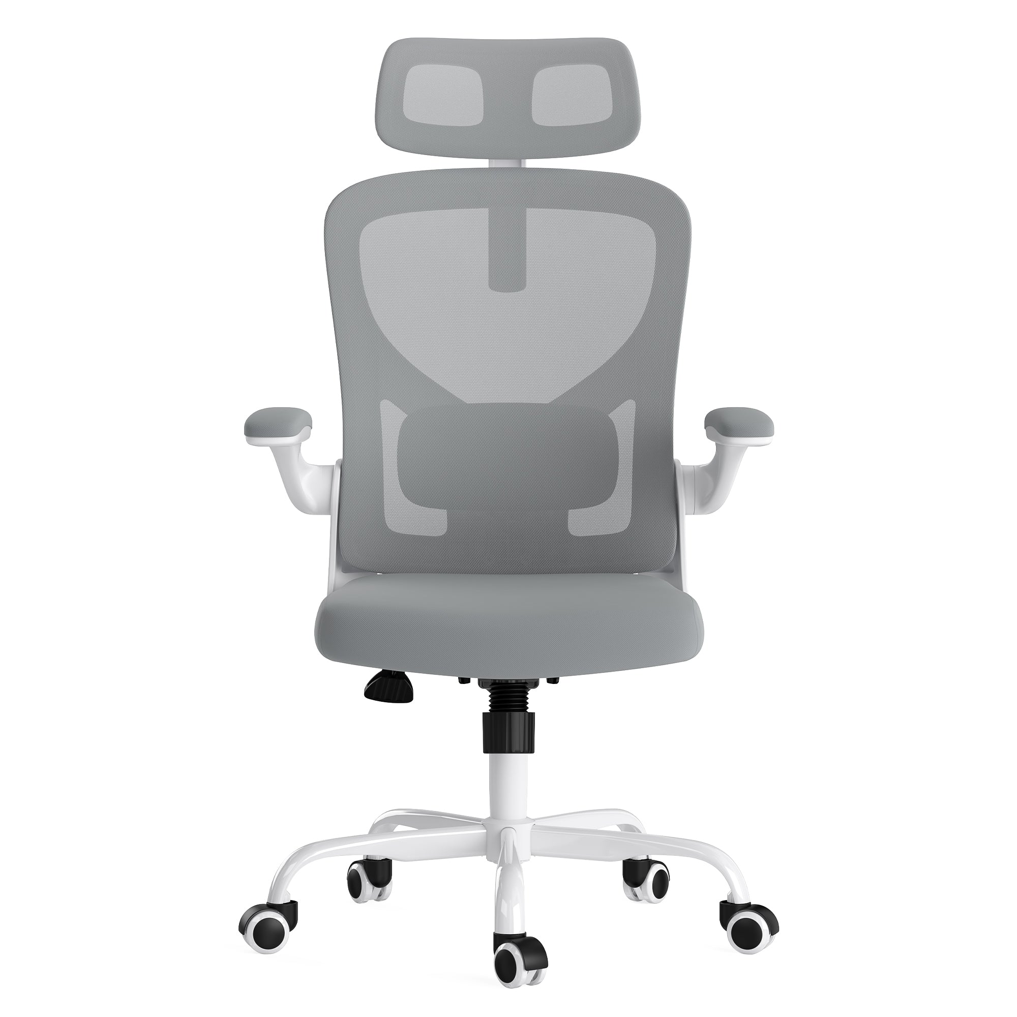 Gray Mesh Office Chair, Lumbar Support
