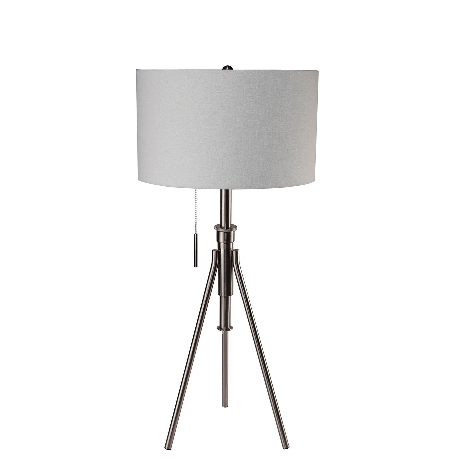 Brushed Chrome Vintage Floor Lamp