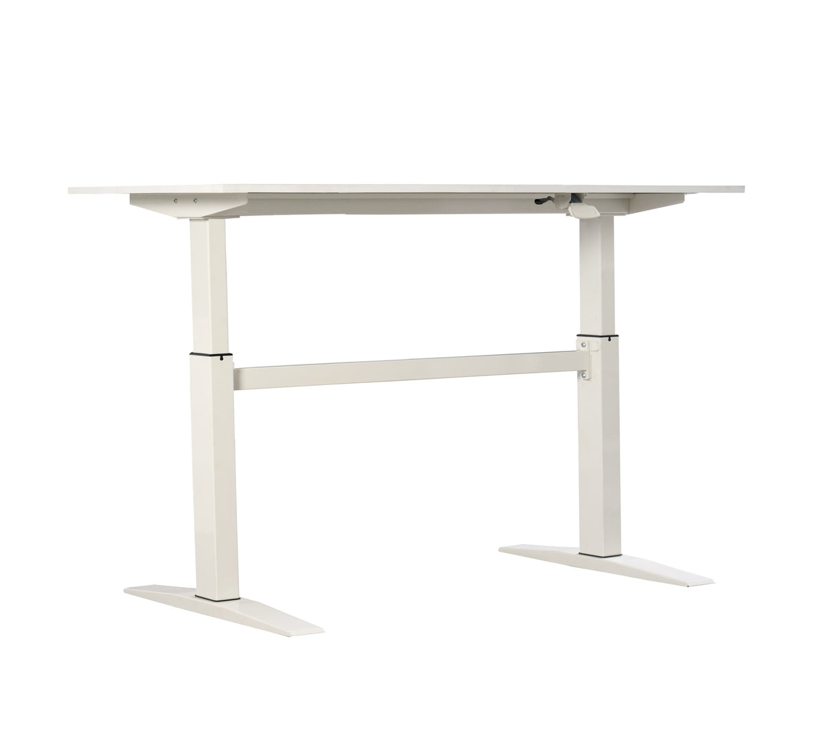 Standing Desk, Height Adjustable, 47 in, White