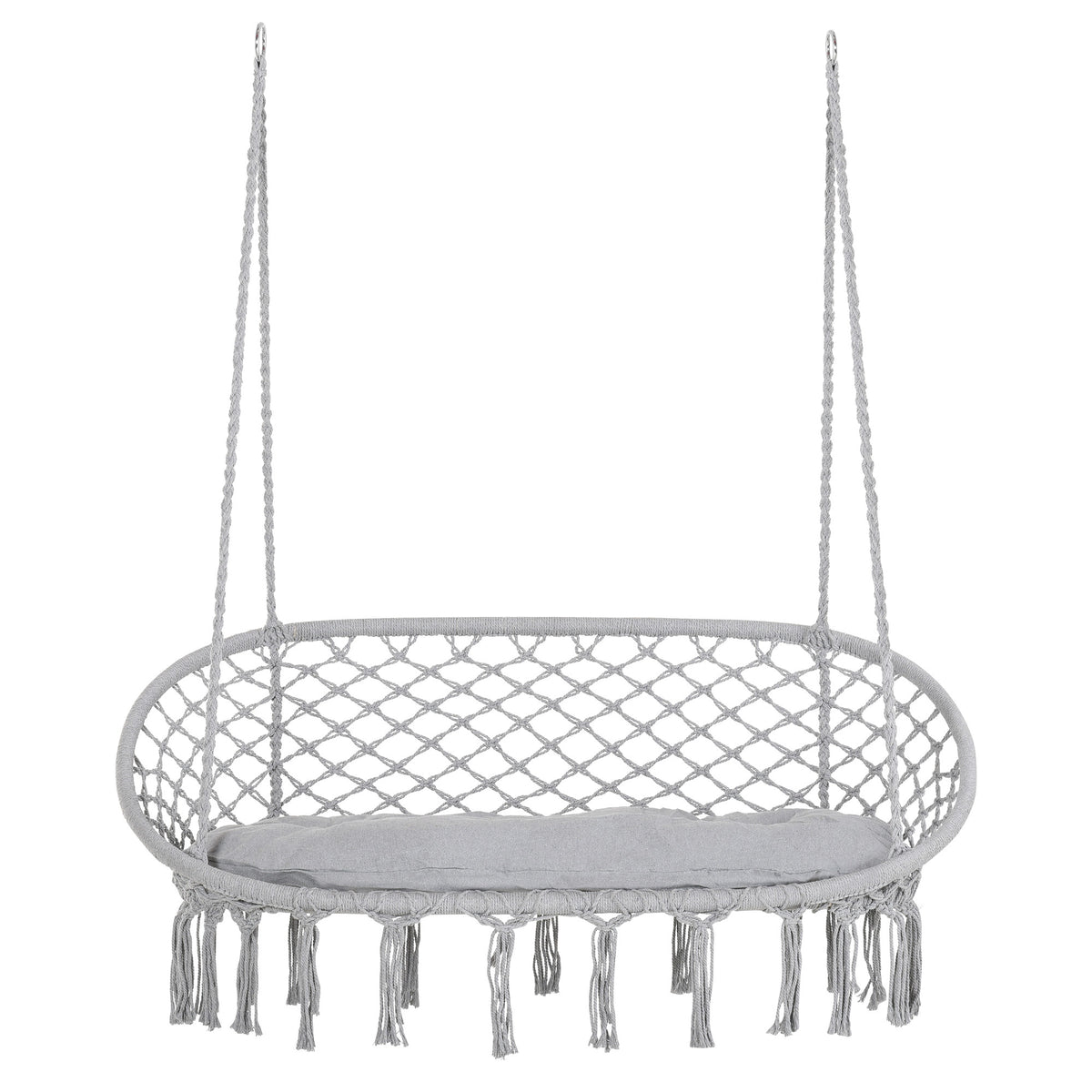 Gray 2-Person Hammock Chair