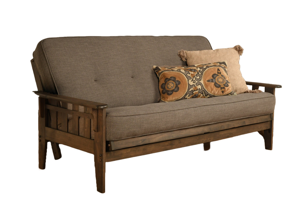 Gray Futon, 81 in Wide