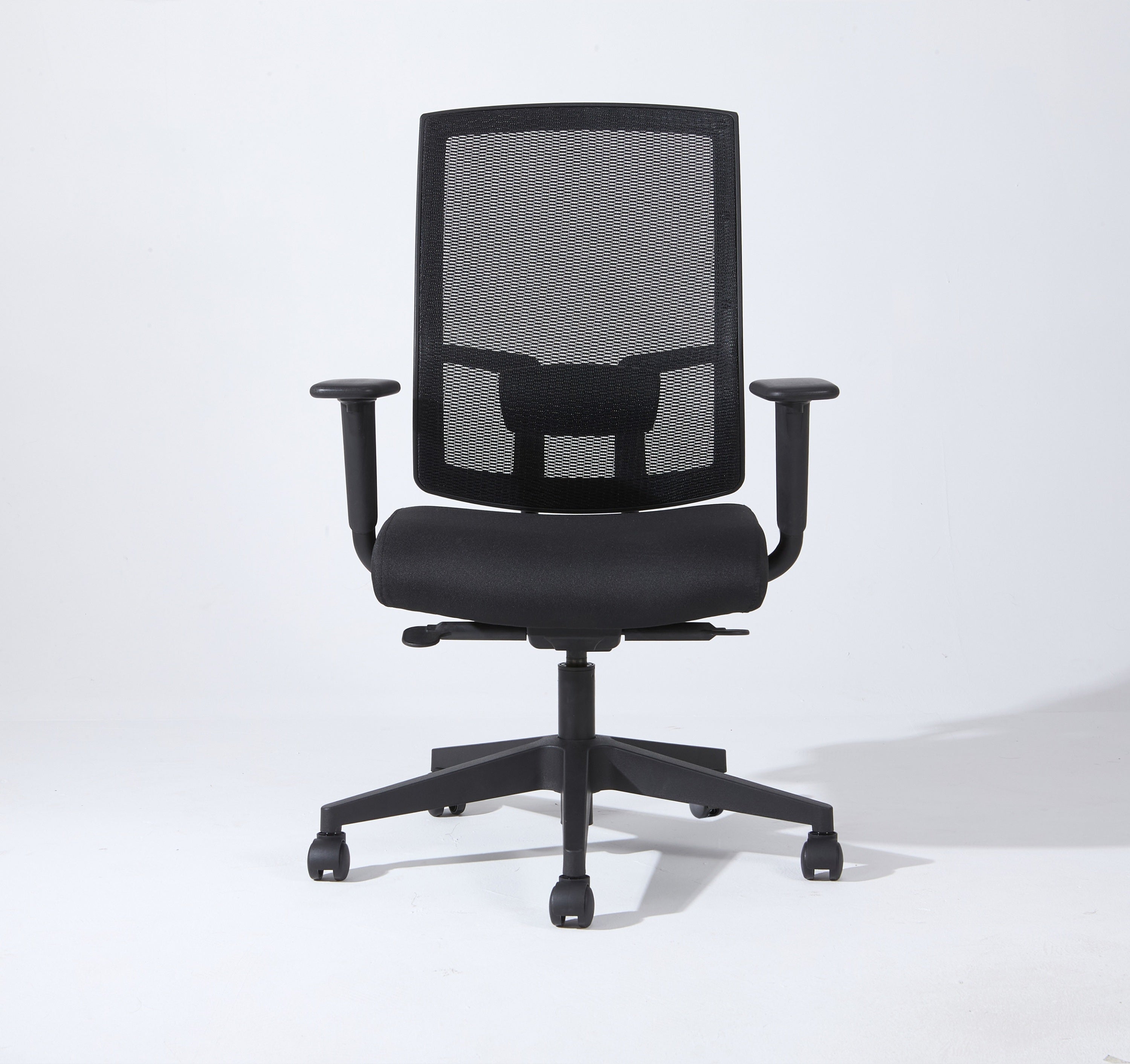 Black Mesh Office Chair, Rolling