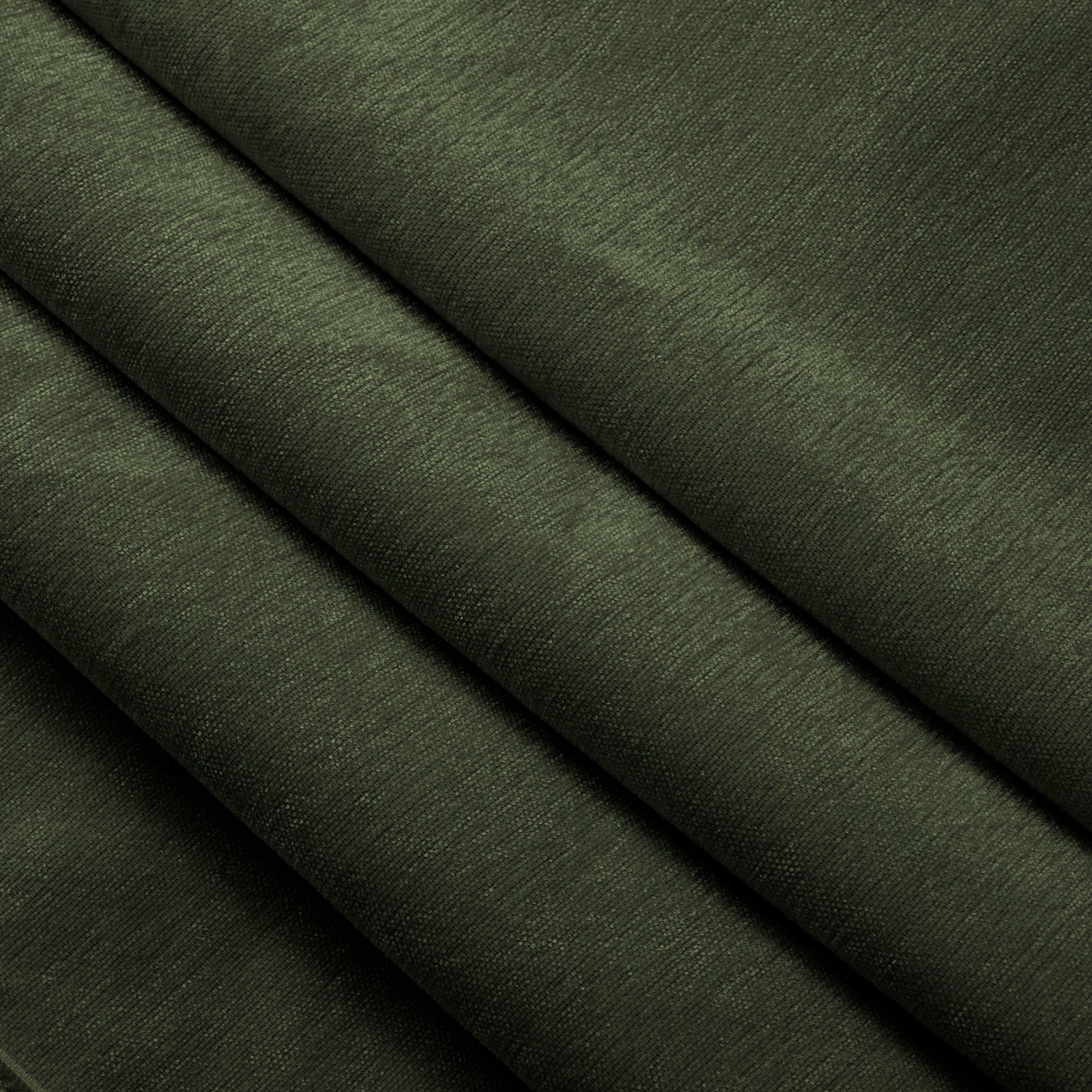 Fluffy 3-Seat Modular Sofa in Chenille Olive #Fabric_Chenille Olive