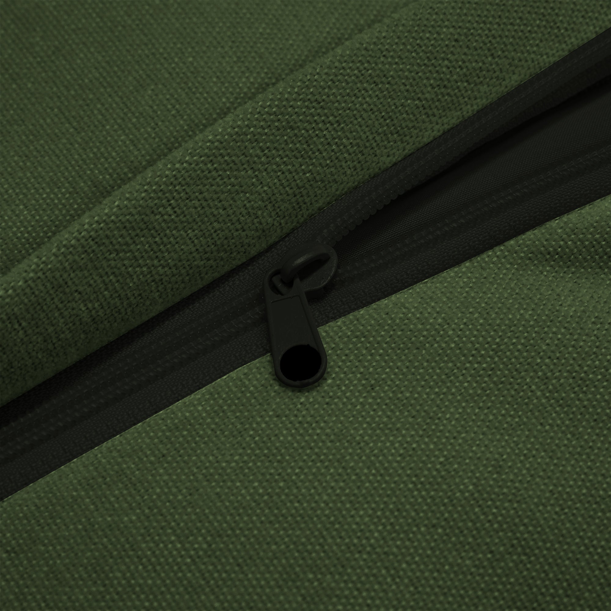 Fluffy 4-Seat Modular Sofa in Chenille Olive #OttOnly_2 #Fabric_Chenille Olive