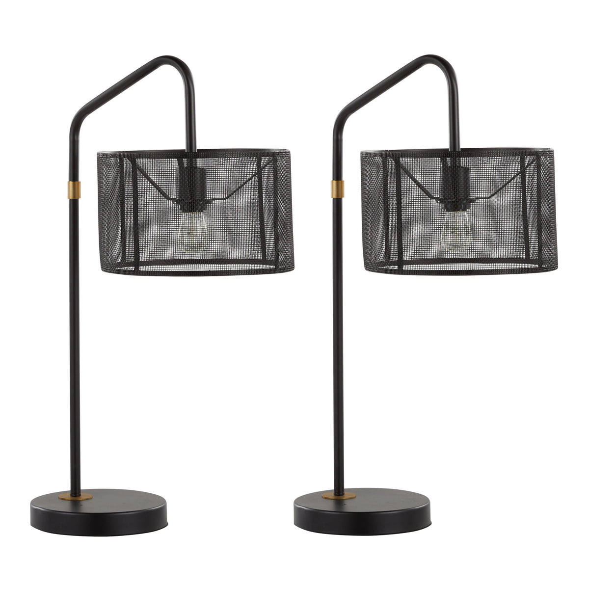 Oil-rubbed Bronze Table Lamp, 27 in