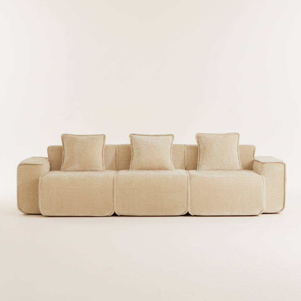 Seneca 3-Seat Boneless Couch in Camel #OttOnly_0 #Color_Camel