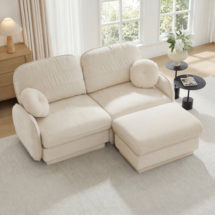 Couches with Ottoman