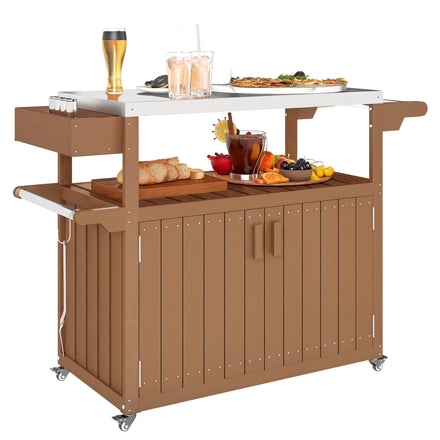 Outdoor Serving Carts