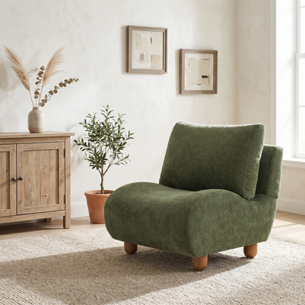 Armless Accent Chairs
