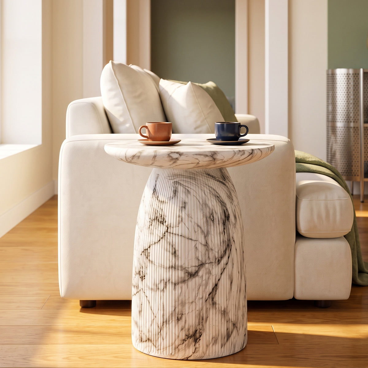 Outdoor Side Table, 20.5 in Tall