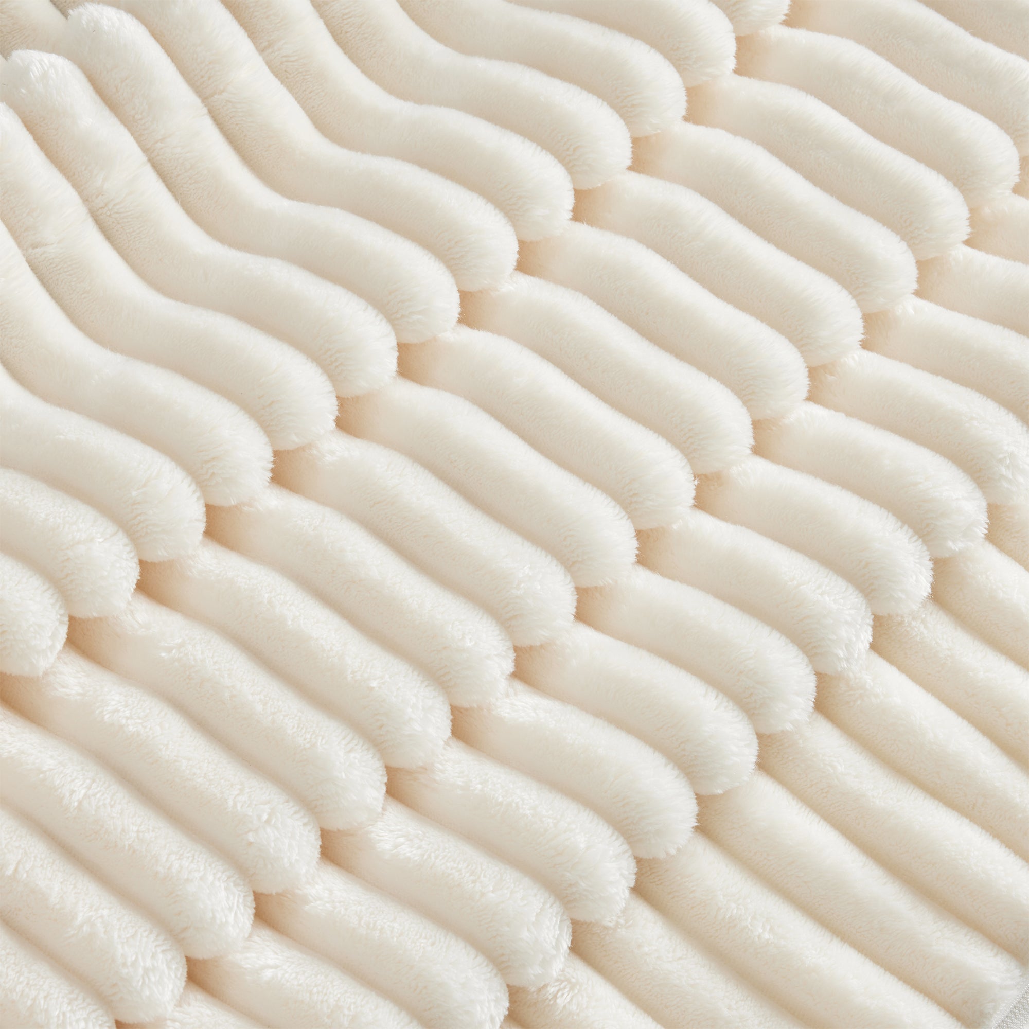 Fluffy 2-Seat Modular Sofa in Corduroy Cream #Fabric_Corduroy Cream