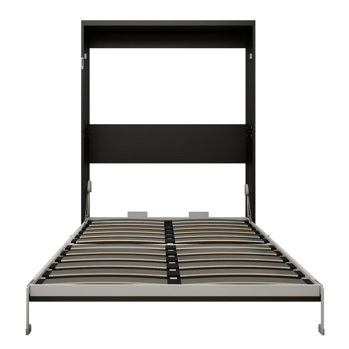 Queen Murphy Bed with Integrated Desk, Black