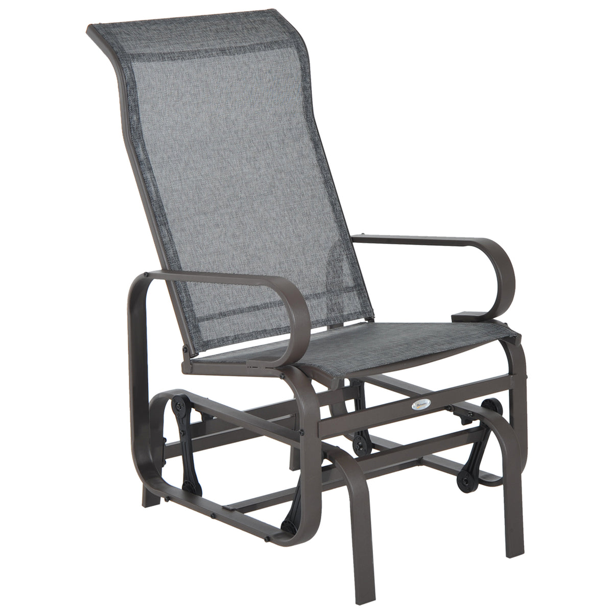 Metal Outdoor Glider Chair