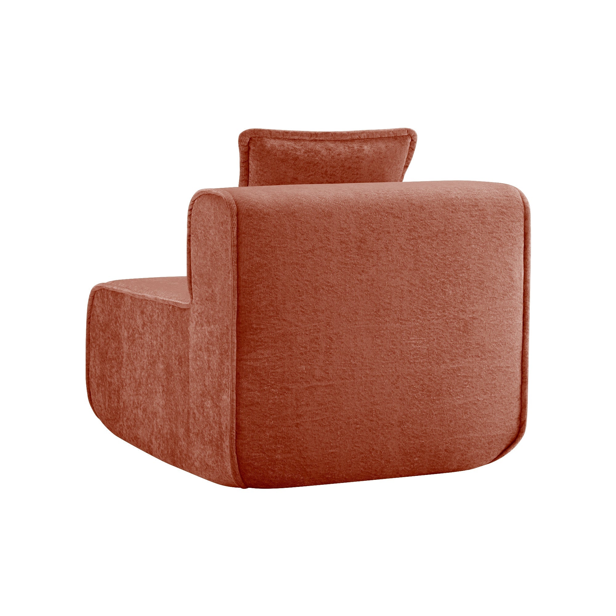 Seneca Armless Module in Terracotta #Color_Terracotta