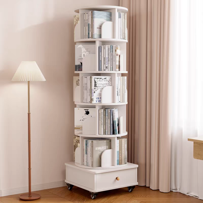 Bookcase, 6 Shelves, 68.9 in Tall, White