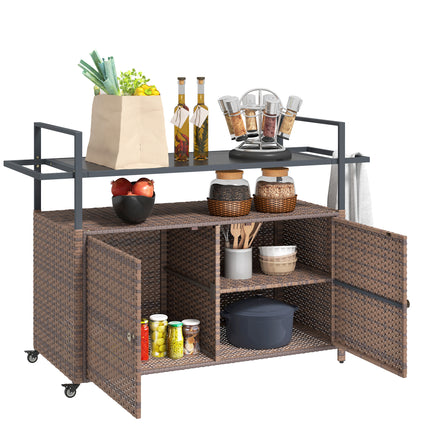 Glass Bar Carts