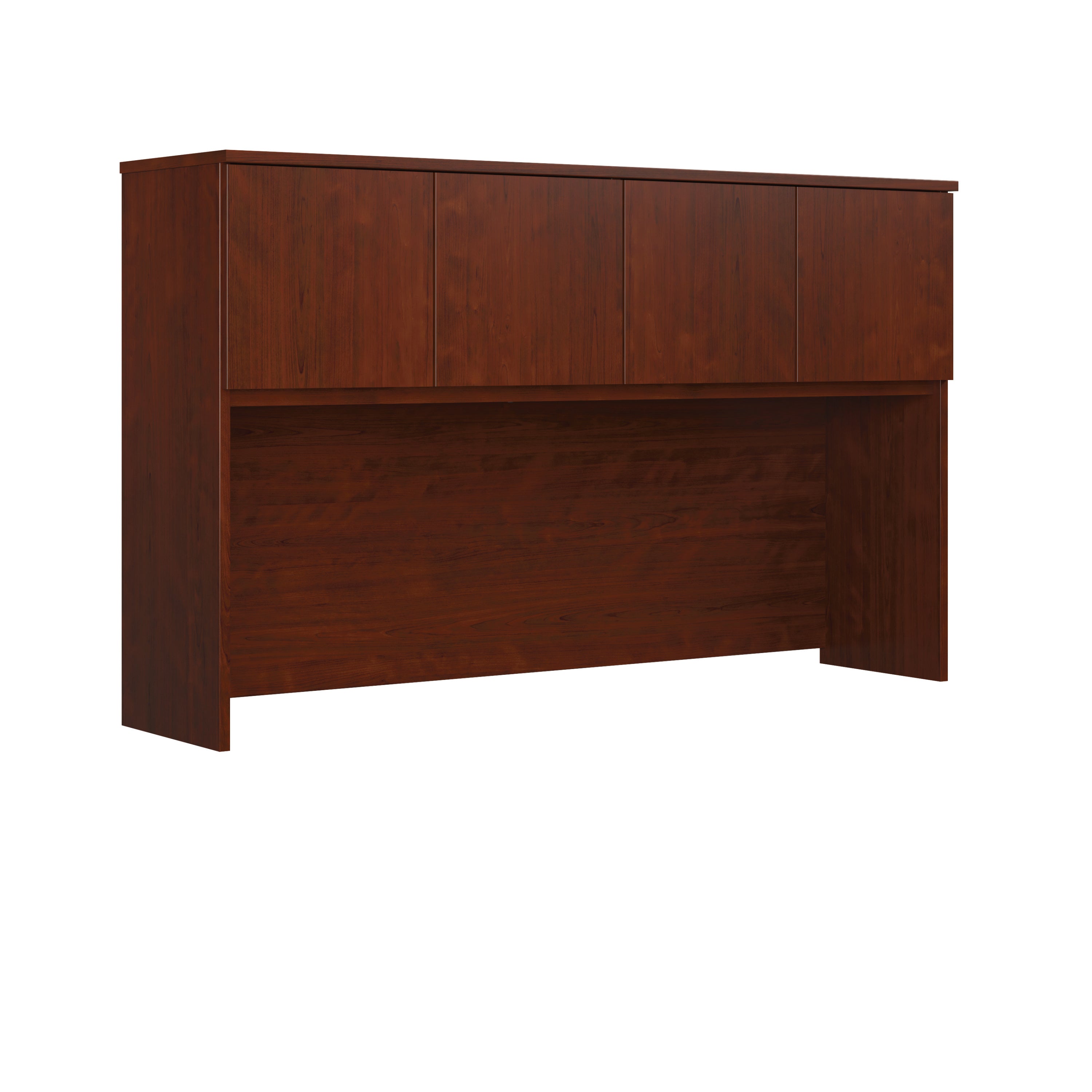 File Cabinet, Hutch, 59.1 in, Red