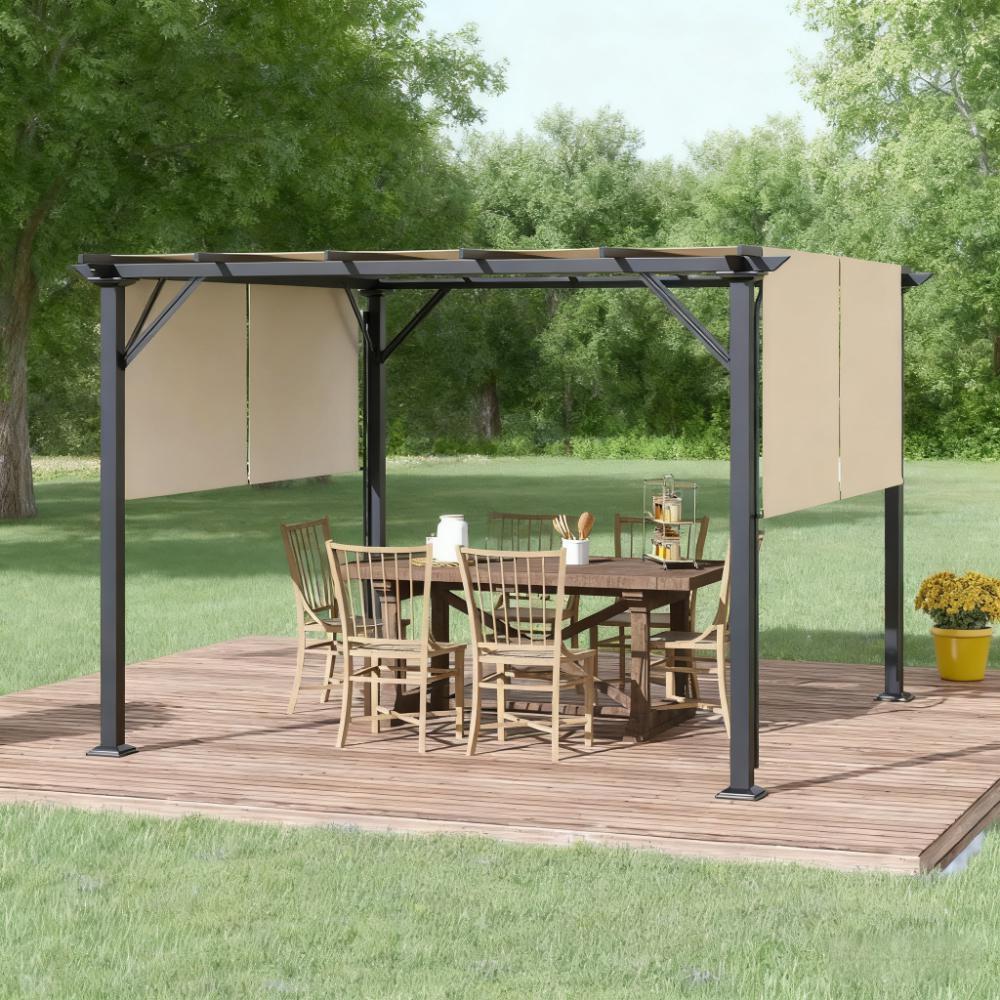 10x12 ft Metal Pergola
