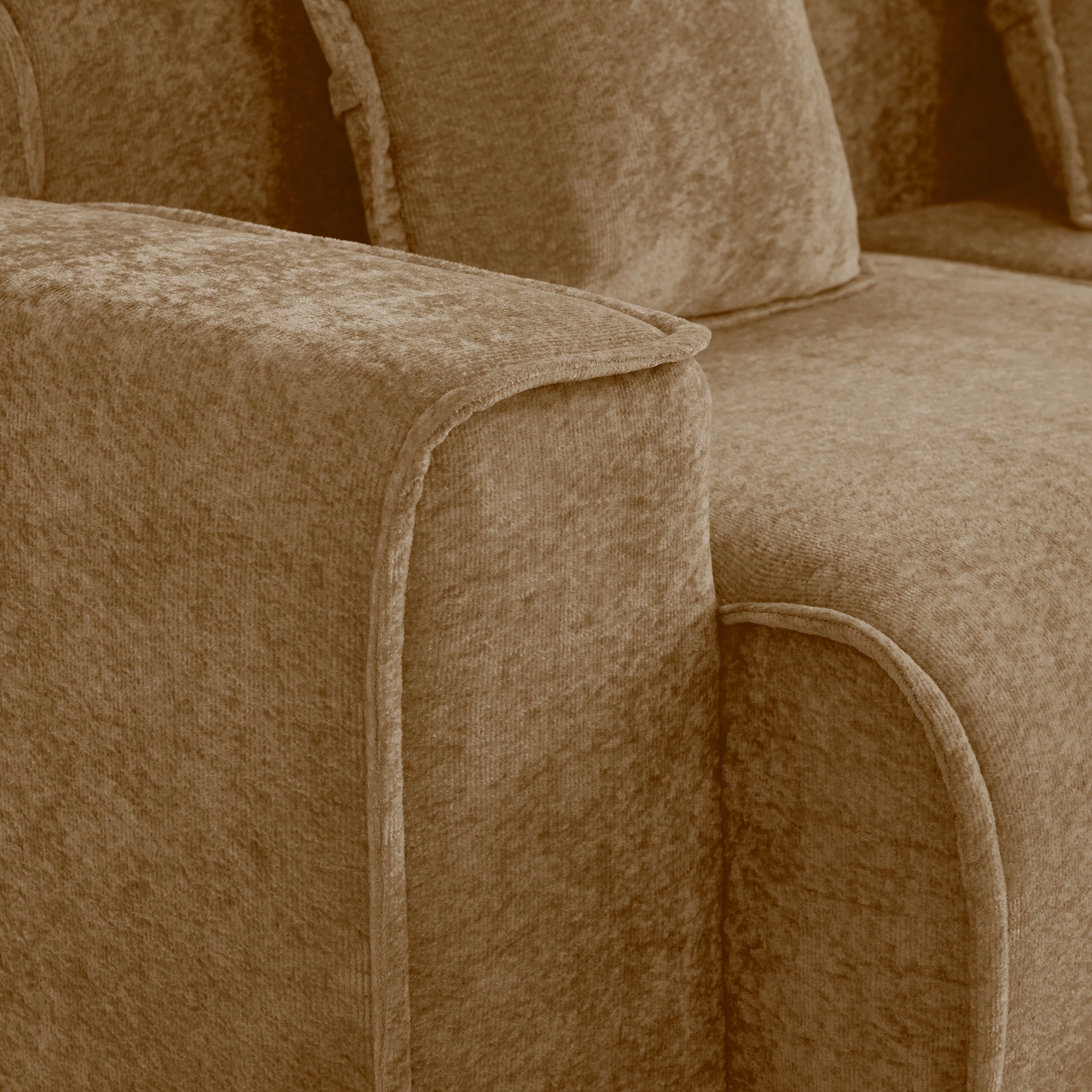 Seneca 3-Seat Boneless Couch in Mocha #OttOnly_2 #Color_Mocha