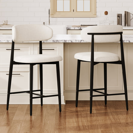 Linen Bar Stools