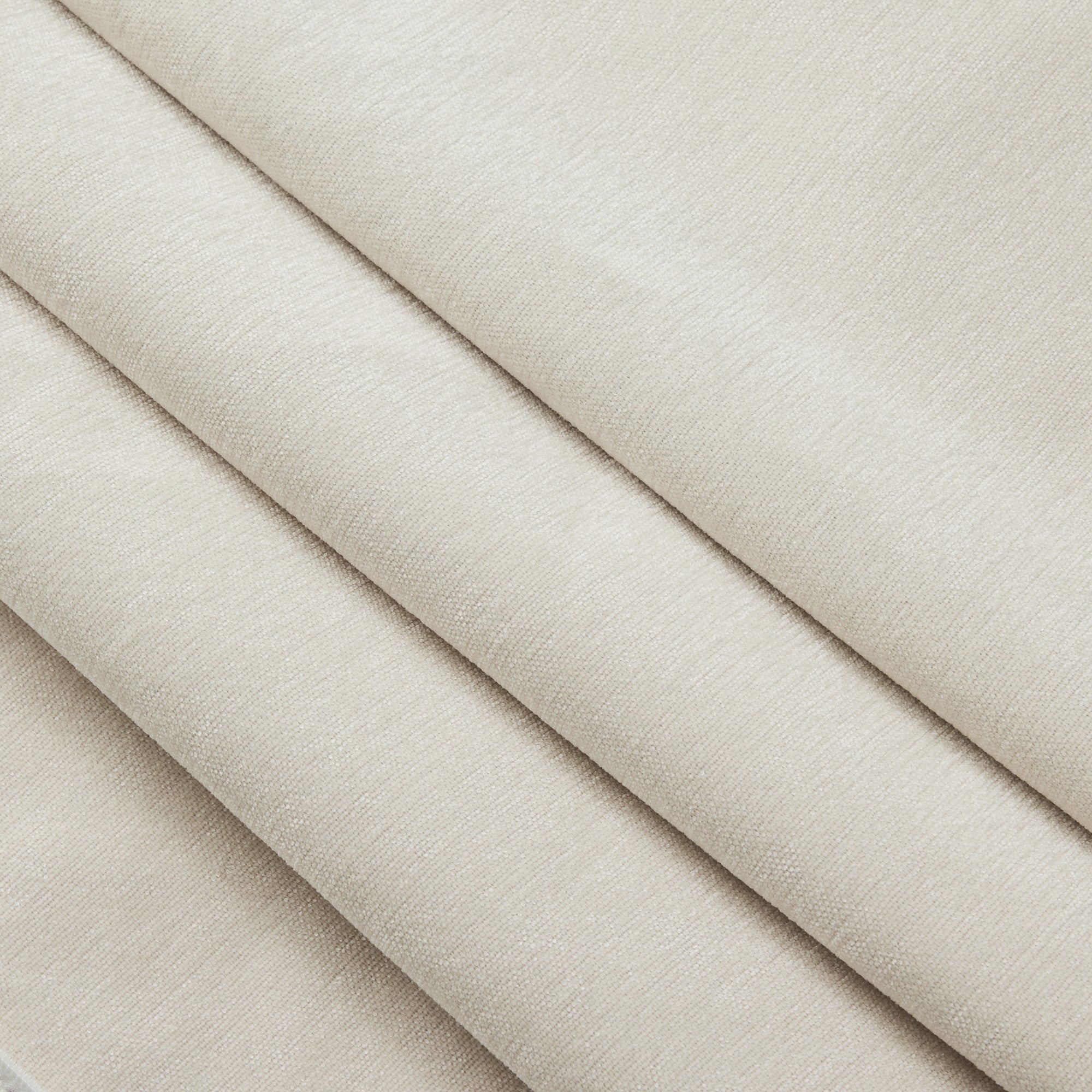 Fluffy 4-Seat Modular Sofa in Chenille Cream #Fabric_Chenille Cream