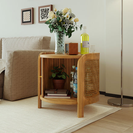Rattan Side Tables