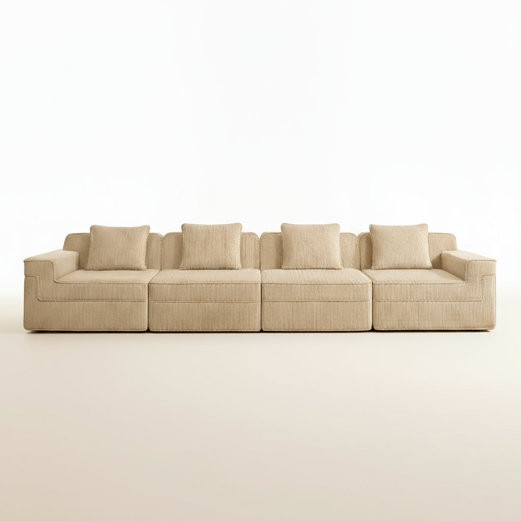 Hudson 4-Seat Boneless Couch in Camel #OttOnly_0 #Color_Camel