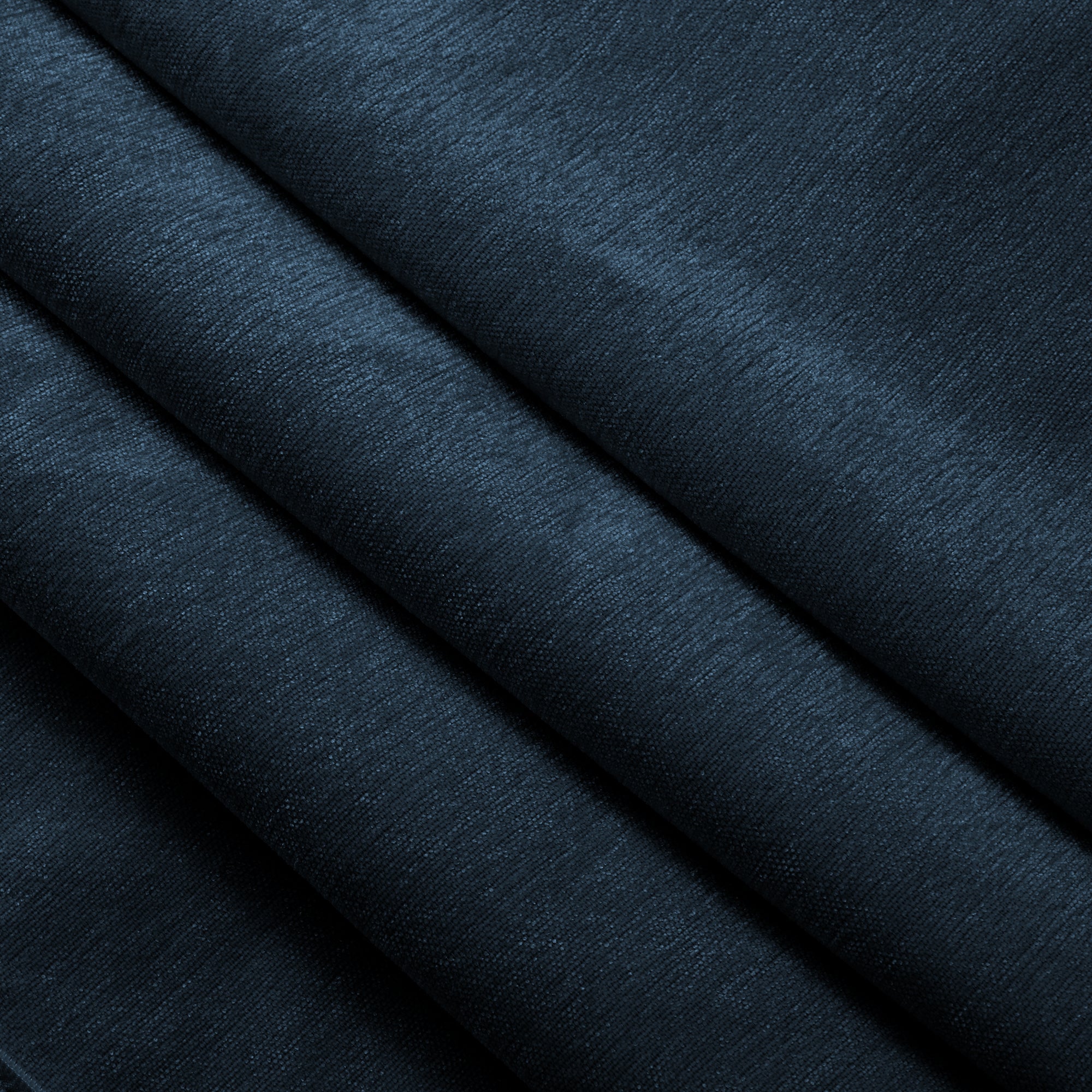 Fluffy Lounge Chair in Chenille Navy #Fabric_Chenille Navy