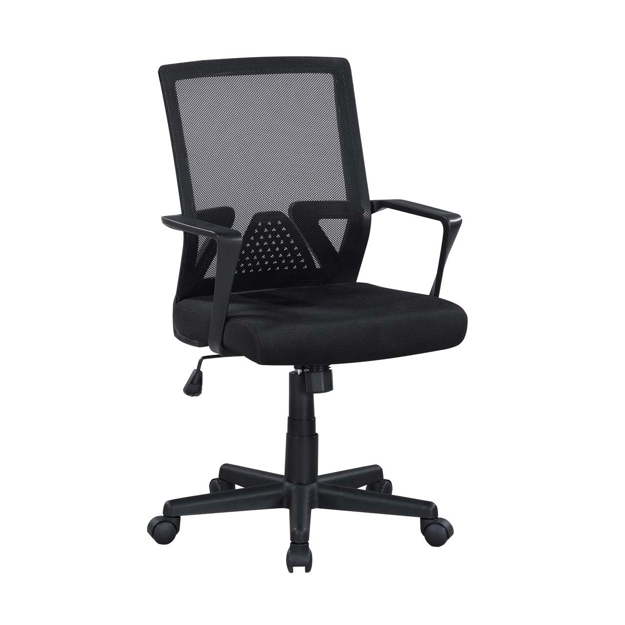Black Mesh Office Chair, Lumbar Support